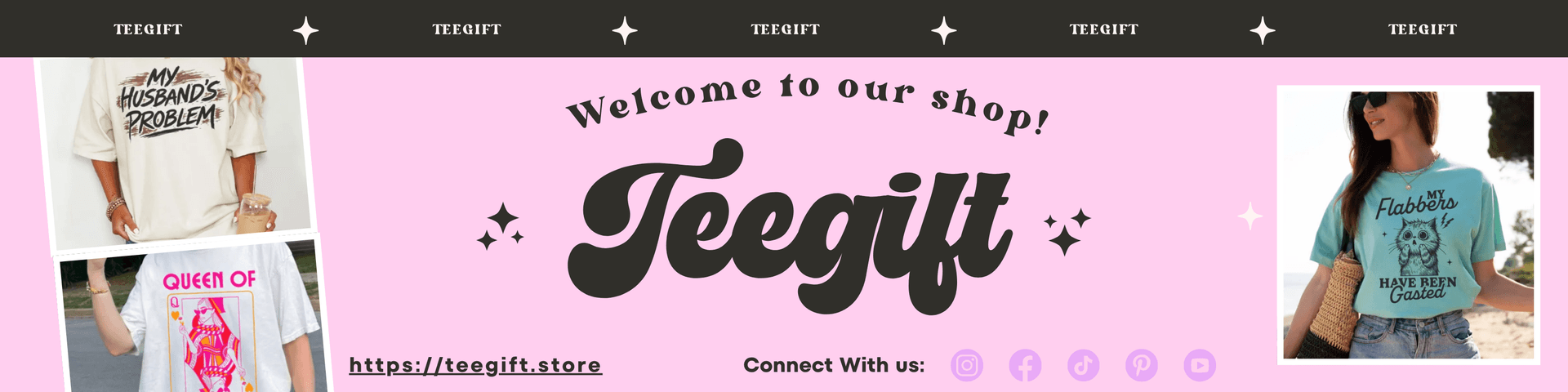 Banner for teegift.store